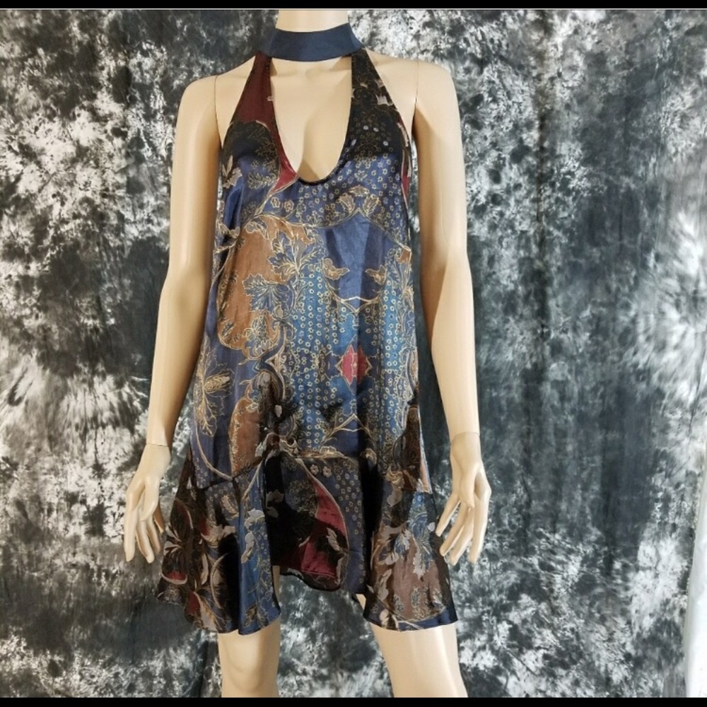 🧚🏽 Free People Lady Love Silk tunic - Picture 3 of 5